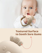 3 Packs Baby Teething Toy Silicone Teething Mitten - Image 4