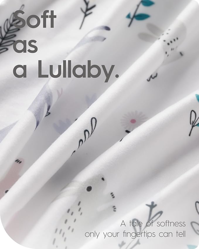 Bassinet Sheets for Baby Boy Girl, TotBasic Buttery Soft Universal Bassinet - Image 4