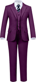 Boys' 5 Piece Formal Suit Set by Hipfun