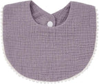 Nishine 6 PACK Muslin Baby Drooling Bibs - Image 6