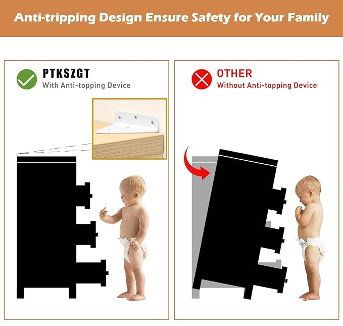 Furniture Anchors for Baby Proofing Heavy Duty Bracket Drywall Anchors Securing - Image 2