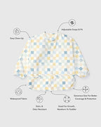 Loulou Lollipop Long Sleeve Mess Free Waterproof Bibs, - Image 2