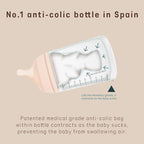 Suavinex Zero Zero Anti Colic Baby Bottle, No 1 Spanish Baby Bottle Brand - Image 6