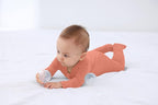 Baby Boy Footed Pajamas with Mittens, Rayon Made from Bamboo Sleepers, 2 Way - Image 6