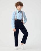 Toddler Boy Outfit Boy Dress Shirt - Image 5