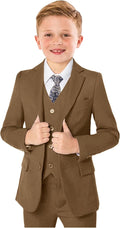 Boys’ Formal Suit 5 Piece Set, Toddler Tuxedos by KEYWANTS