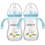 Baby Bottles, Weighted Straw Toddler Milk Bottles by oberni