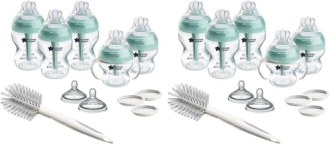 Tommee Tippee Advanced Anti-Colic 12 Piece Set, 5 oz and 9 oz BPA Free Bottles by TommeeTippee