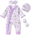 Aalizzwell Baby Girls Romper Outfit Fall Winter Clothes by Aalizzwell