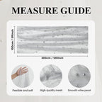 Artoid Mode Pearl Grey Gauze Table Runner 59x120 Inch, Seasonal Sheer Kitchen - Image 7