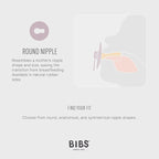 BIBS Pacifiers Colour Collection | Natural Rubber Baby Pacifier | Set of 2 - Image 3