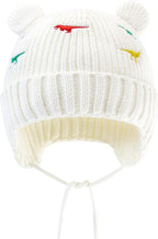 XIAOHAWANG Baby Hat Cute Bear Toddler Earflap Beanie Warm by XIAOHAWANG