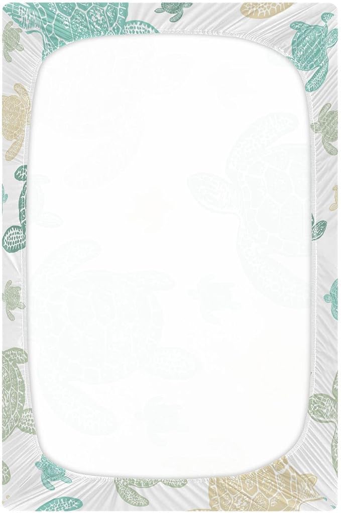 Sea Turtle Crib Sheets, Crib Sheets - Image 2