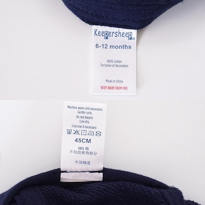 Keepersheep Baby Baseball Cap Infant Sun Hat, Cotton Knit - Image 6