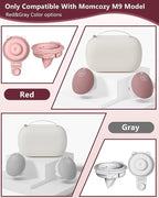 8PC Upgraded M9 Breast Pump Replacement Part, Including 4pcs Duckbill Valve and - Image 2