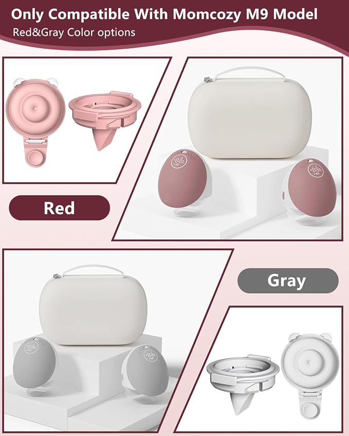 8PC Upgraded M9 Breast Pump Replacement Part, Including 4pcs Duckbill Valve and - Image 2