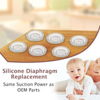 6pcs Silicone Diaphragm Compatible - Image 7