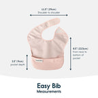 Tiny Twinkle Mess Proof Baby Bibs - Image 5
