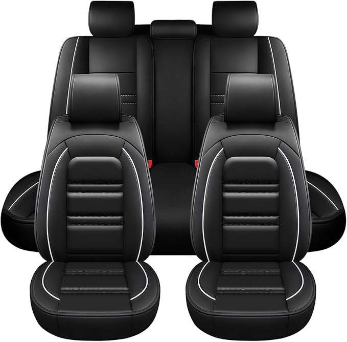 Seat Covers for kia k5 2021-2025 | 5-Seats Leather Seat Covers by PACKMACH