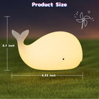 Silicone Night Light for Kids – Rechargeable Tap Control Lamp - Image 8