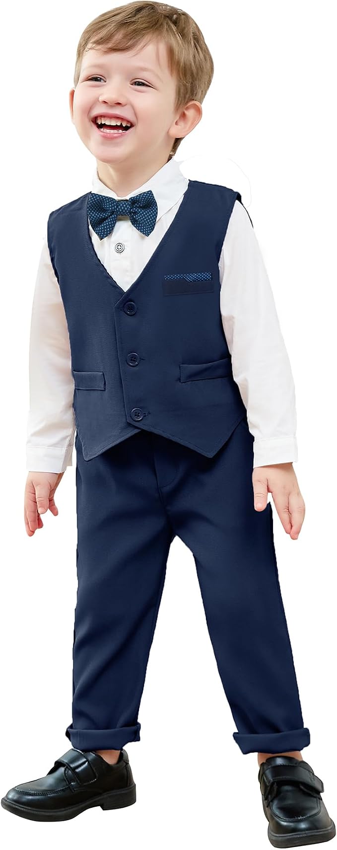 nilikastta Toddler Baby Boy Clothes Suit Gentleman Wedding Outfits Formal Dress - Image 3