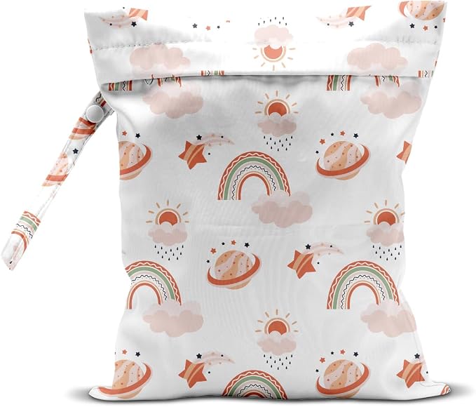 Wet Bag for Baby Swimsuit Kids Wet Dry Bag for Breast Pump Parts Diaper Bag by Unknown