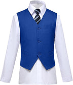 Visaccy Boys Suits Slim Fit Dress Clothes Ring Bearer Outfit - Image 3