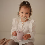 FRIGG SilkySoft Silicone Baby Pacifier 4-Pack Snowflake Dream | Made in Denmark - Image 3
