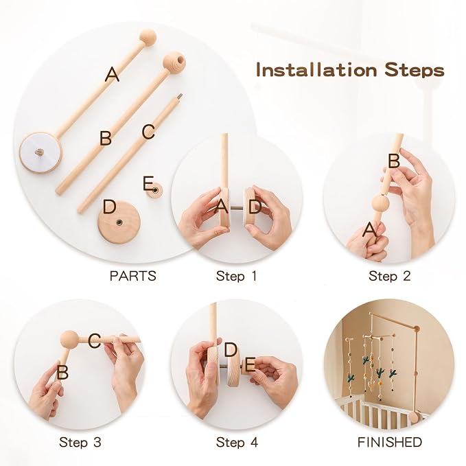 let's make Updated Wooden Mobile Arm - Image 5