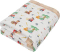 Organic Cotton Muslin Baby Blanket by Natchiketa