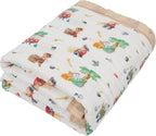 Organic Cotton Muslin Baby Blanket by Natchiketa