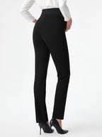 AFITNE Maternity Pants for Work Over The Belly Straight Leg Dress Slacks - Image 8