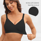 As Fairy Seamless Nursing Bras for Breastfeeding Soft Wireless Sleep Maternity - Image 2