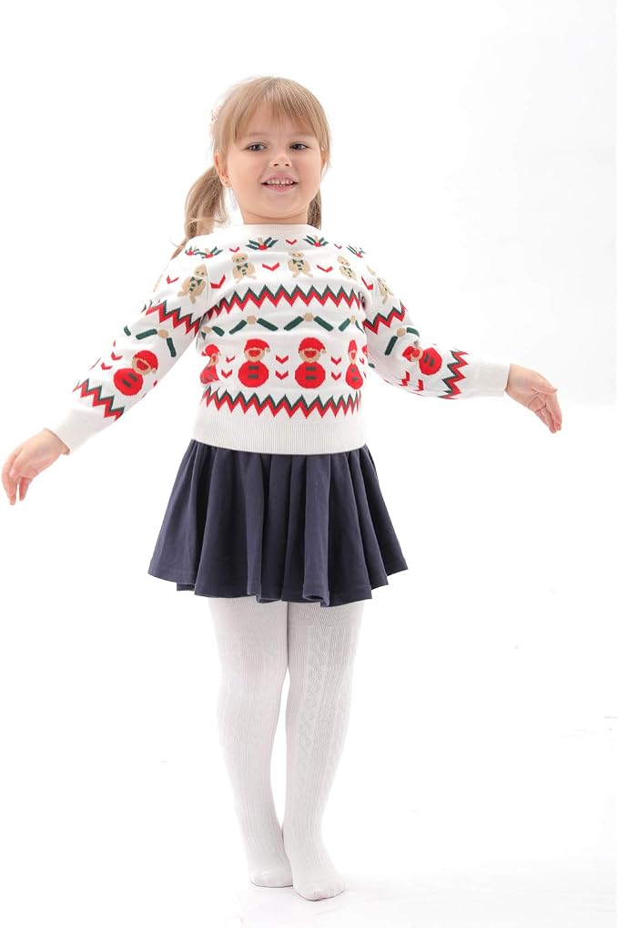 EPEIUS Baby Girl Tights Thick Cable Knit Leggings Stockings Cotton Pantyhose - Image 4