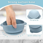 2 Pack Stainless Steel Baby Bowls - Image 5