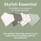 Copper Pearl 4 Pack Soft Cotton Baby Bibs - Image 7