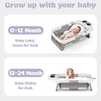 Foldable Baby Bathtub, Lightweight Bathtub - Image 3