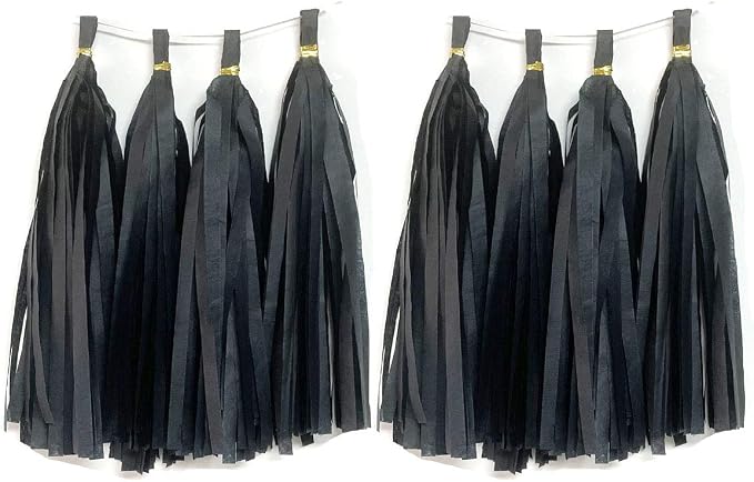 Tissue Paper Tassels Garland Banner Table Decor Party Banner Wedding Birthday by ZGjoy