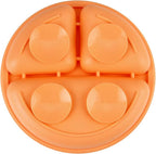 PandaEar 3 Pack Toddler Plates, Silicone Divided Suction Plate - Image 7