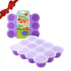 Samuelworld Baby Food Storage Container, 12 Portions x 2.5oz by Samuelworld
