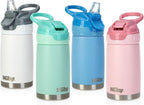 Nuby Thirsty Kids No Spill Flip-It Reflex Stainless Steel Travel Cup or Water - Image 9