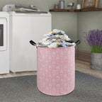 Round Laundry Hamper Storage Basket Laundry Organizer Hamper Storage Bins - Image 4
