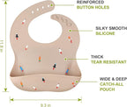 Accmor Silicone Baby Bibs, Waterproof Soft Bibs - Image 8
