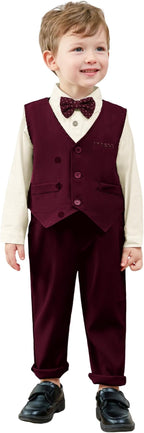 nilikastta Toddler Baby Boy Clothes Suit Gentleman Wedding Outfits Formal Dress - Image 7