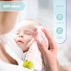 Muslin Baby Washcloths Pack of 7-Soft Sweat Cloths - Image 2