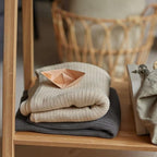 Knitted Organic Cotton Baby Blanket- Swaddle Blanket - Image 8