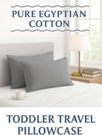 COTTON STICH 14x20 Small Pillowcase Zipper Closer Pillow case Set of 2 PC Mini - Image 2