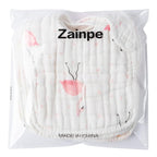 Zainpe 6Pcs Snap Muslin Cotton Bibs - Image 7