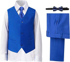 Boys' Suits Formal Slim Fit Tuxedo Boys Vest and Pants Set by DHTS
