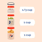 Whiskware Disney Mickey Mouse and Friends Stackable Snack Containers - Image 4